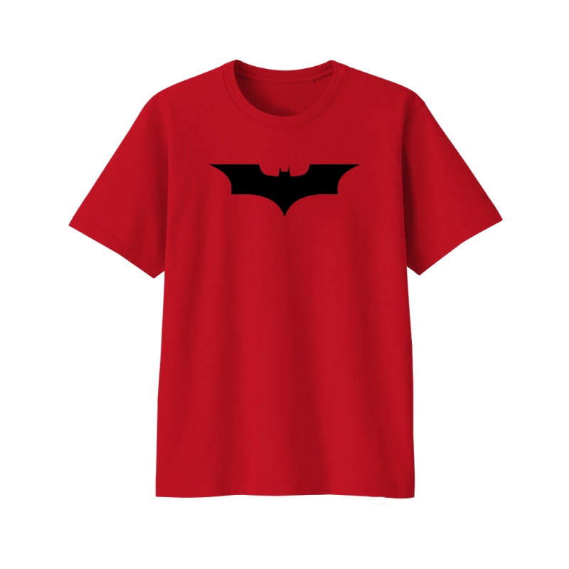 Kaos Logo Batman Untuk Bayi Anak Remaja Dewasa BigSize Size Katun Combed 30s