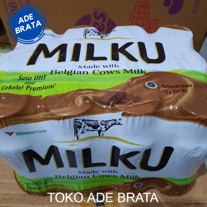 

susu milku rasa coklat 1 dus isi 12 pcs