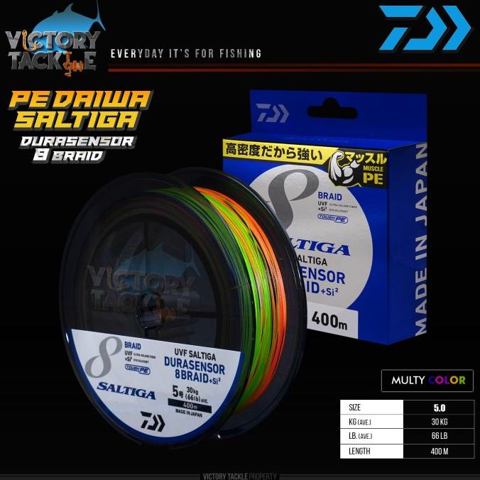 Pe Daiwa Saltiga / PE Daiwa UVF Saltiga DuraSensor X8 Si2 400 Meter