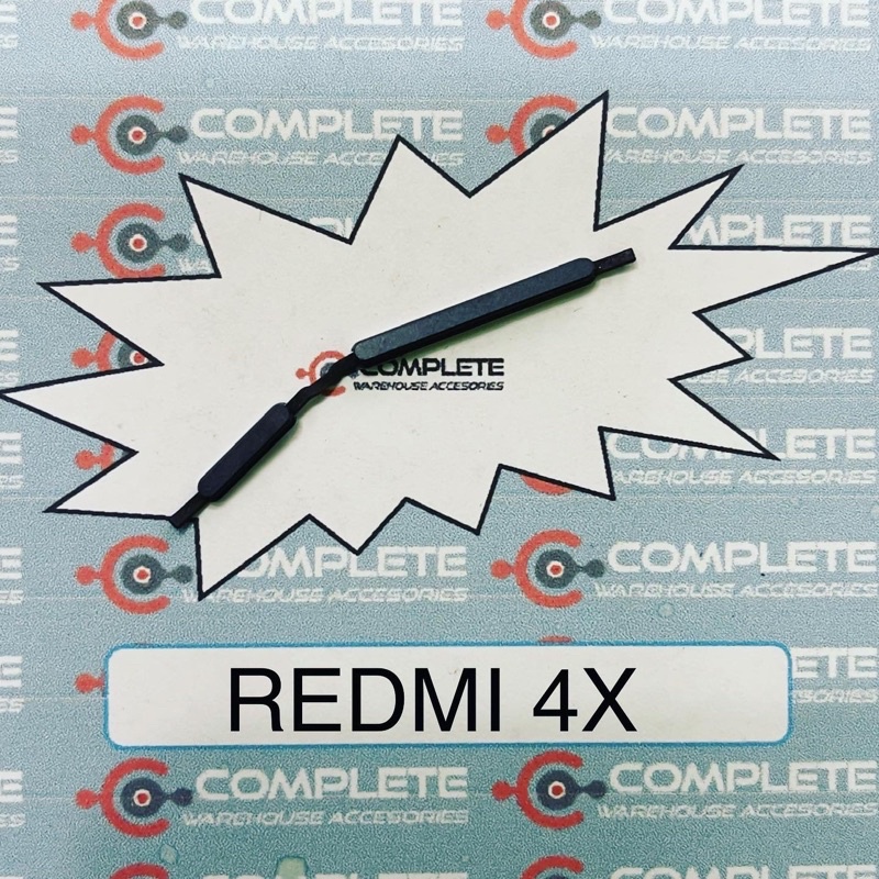 TOMBOL ON OFF REDMI 4X / TOMBOL LUAR ON OFF VOLUME REDMI 4X