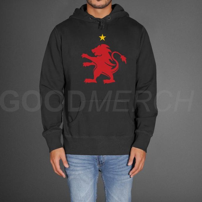 jaket hoodie sweater spanyol hitam