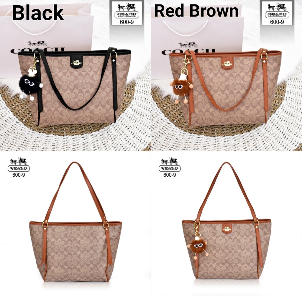 TAS WANITA BATAM IMPORT COACH TOTE BAG KWALITAS SEMI PREMIUM