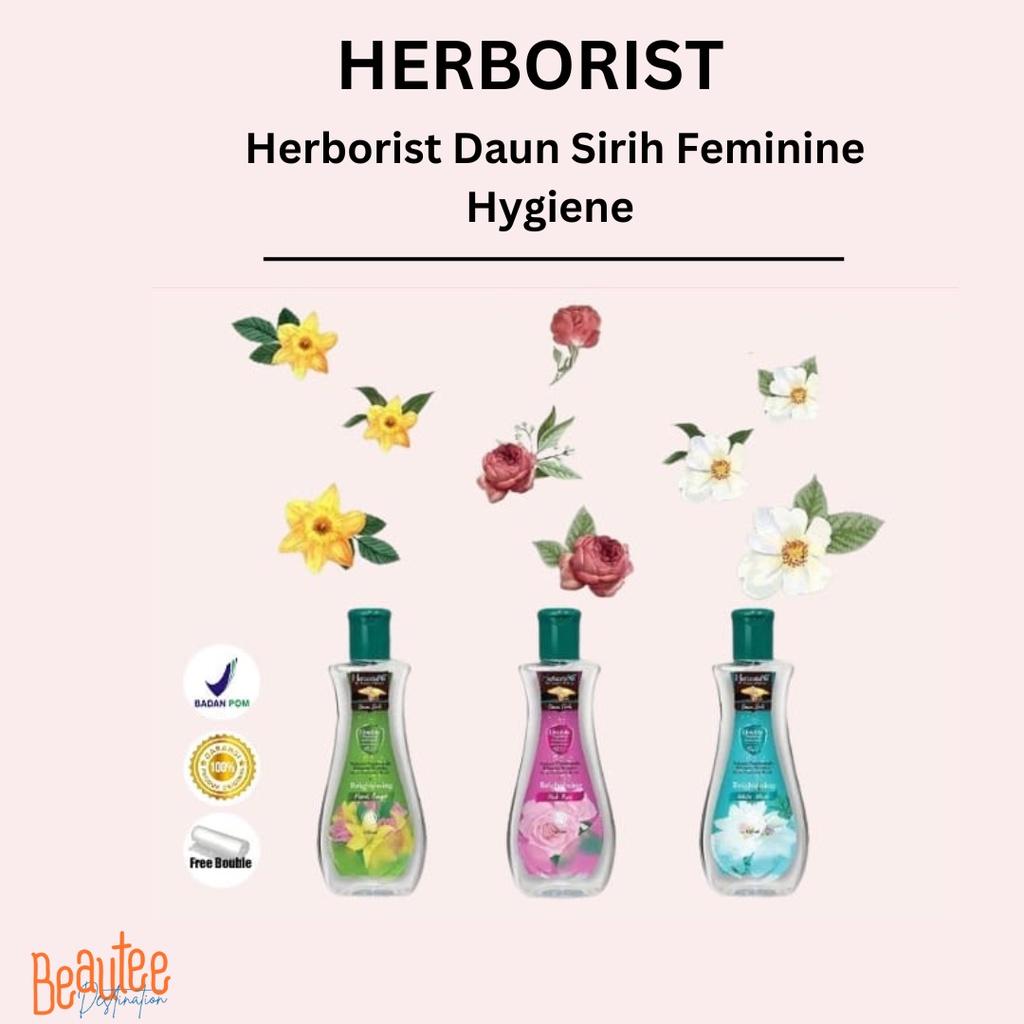 Jual Herborist Daun Sirih Feminine Hygiene Flower Bouquet White Musk