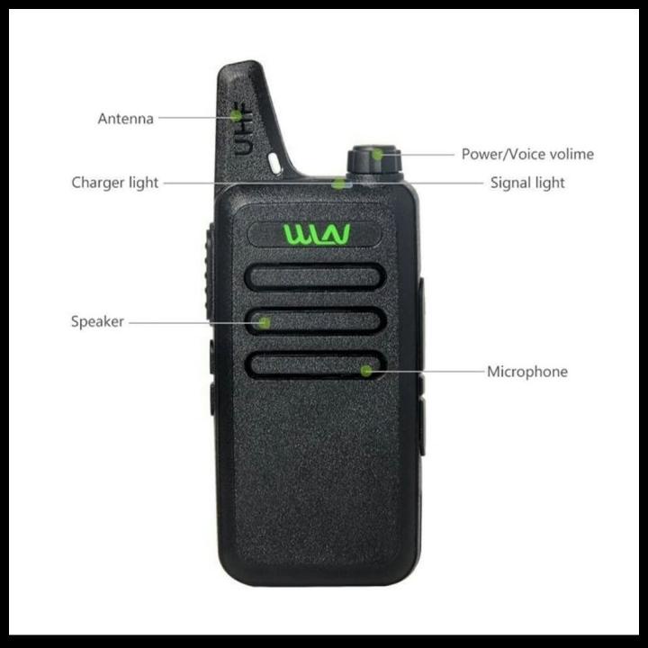 Ht Wln Kd-C1 Uhf 400-470 Radio Ht Wln Uhf Frekuensi 400-470Mhz