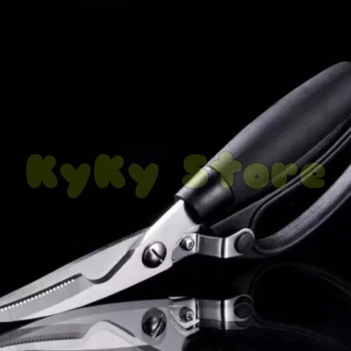 

Diskon Gunting Tulang Ayam Ikan - Kitchen Scissor - Gunting Serbaguna Diskon
