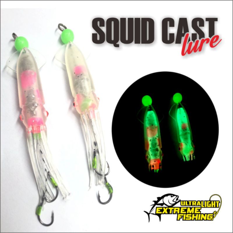 Umpan Casting Ultralight Fishing Bentuk Baby Cumi Softlure