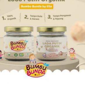 

Langsung Kirim Bumbu Bunda Elia - Organic Food Powder Rempah MPASI / Lada Putih Organik / Kaldu MPASI / Kaldu Bayi / Lengkuas Organik Kunyit Organik Lada Putih Organik / Non Gula / Non Garam,,,