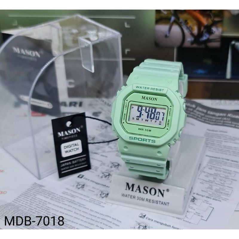 FASHION TERLARIS MASON M 7018 / M-7018 / M7018 Watch Jam Tangan ORIGINAL