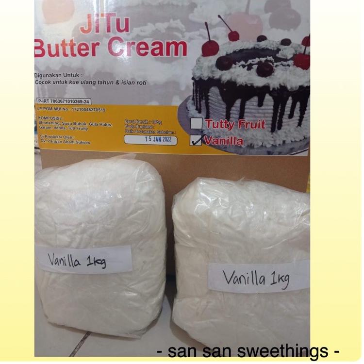 kodeJj8J3--butter cream siap pakai vanila jitu / butter cream instan kemasan 1kg