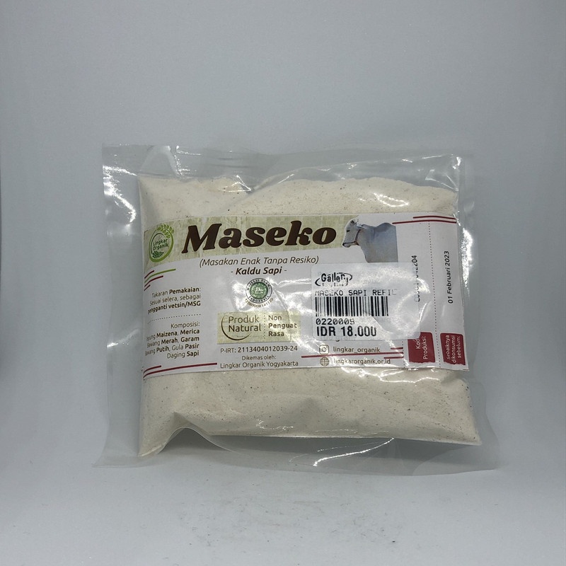 

MASEKO SAPI REFIL 100G