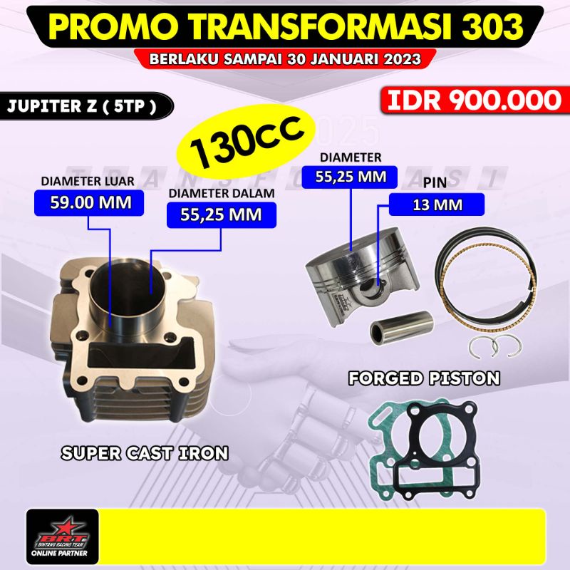 Blok brt Jupiter z sett piston brt paket ekonomis