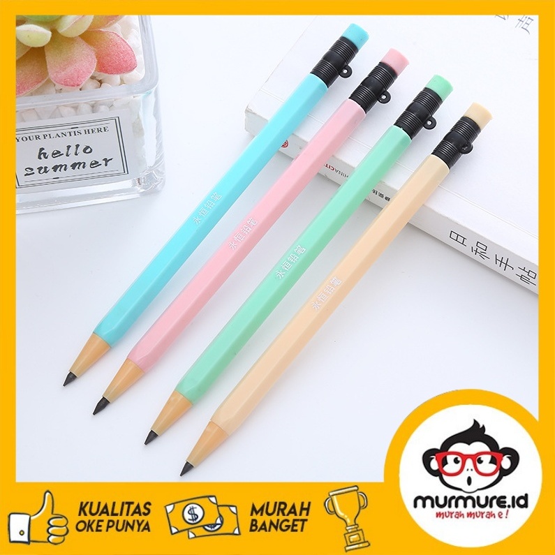 

MURMURE.ID | PENSIL PENCIL TANPA BATAS HB - TIDAK PERLU DIASAH PENA ABADI