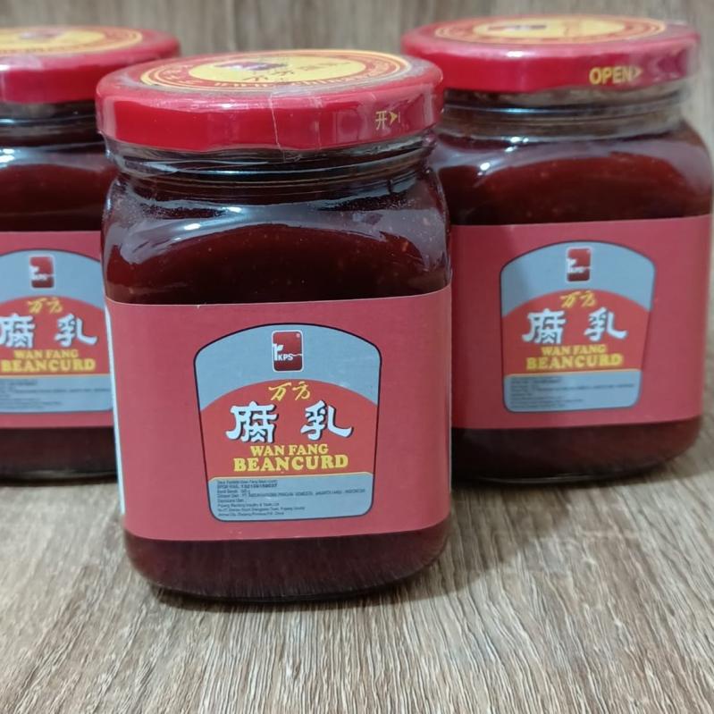 

10.10 Flash Sale WAN FANG BEANCURD TAUJU FU CHUNG BEAN CURD TAHU ASIN MERAH FERMENTASI WanFang 345gr TAU JU serbuuu !