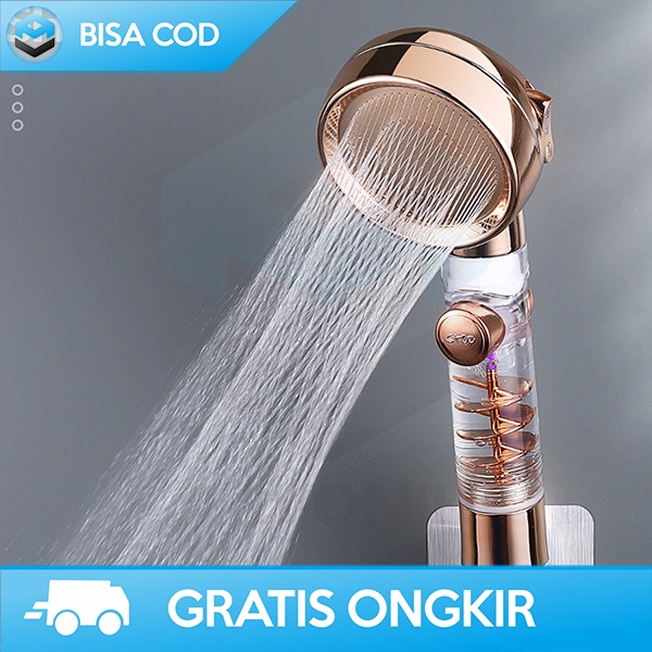 SHOWER MANDI KEPALA SHOWER KAMAR MANDI TRANSPARENT HANDLE ABS BR-2313