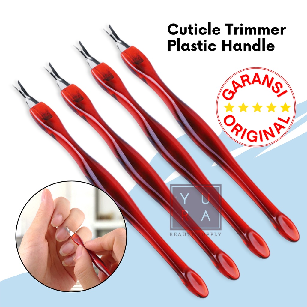 Pendorong Pembersih Kutikula Cuticle Pusher stainless / plastik