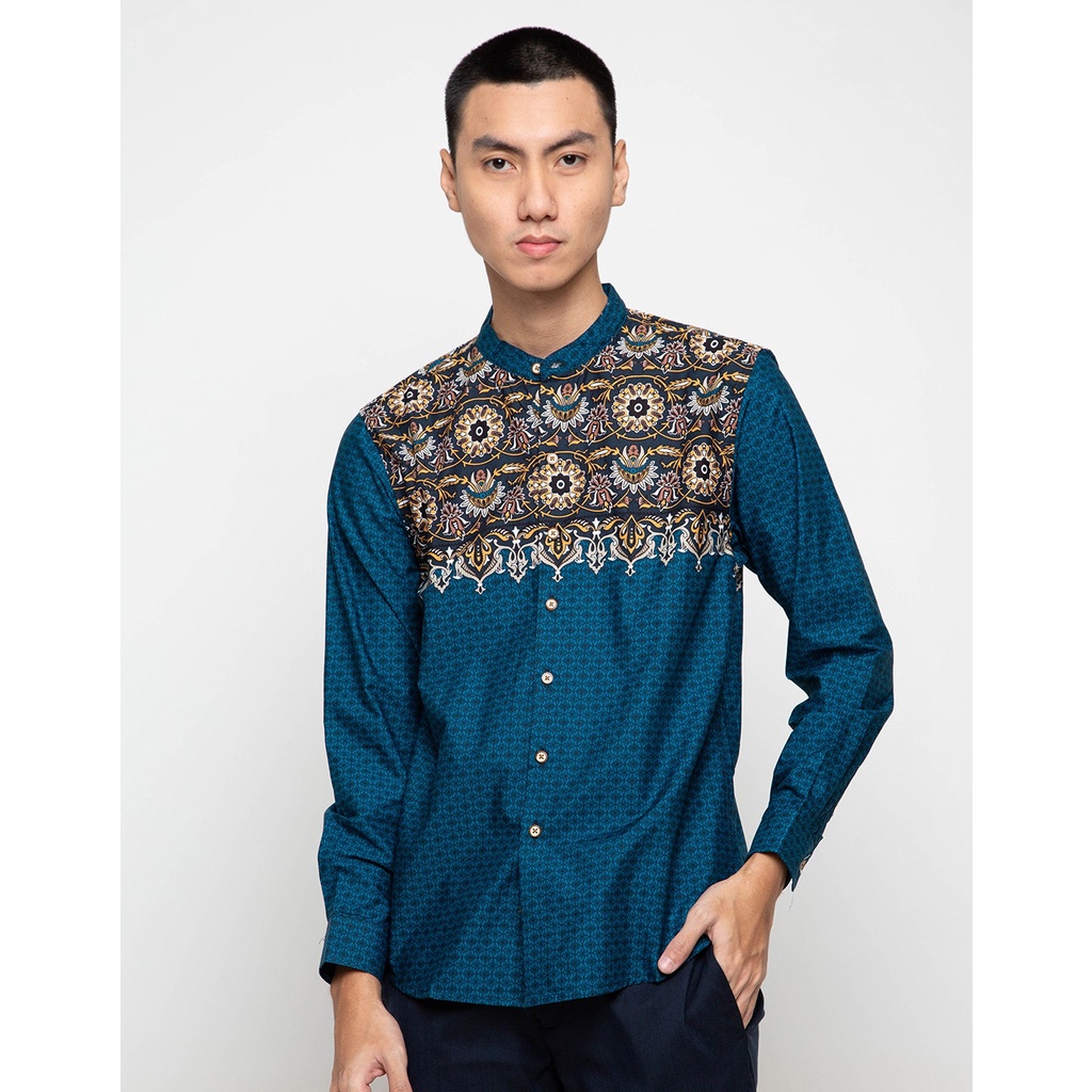 Larusso Kemeja Premium Printing Kombinasi 104952822