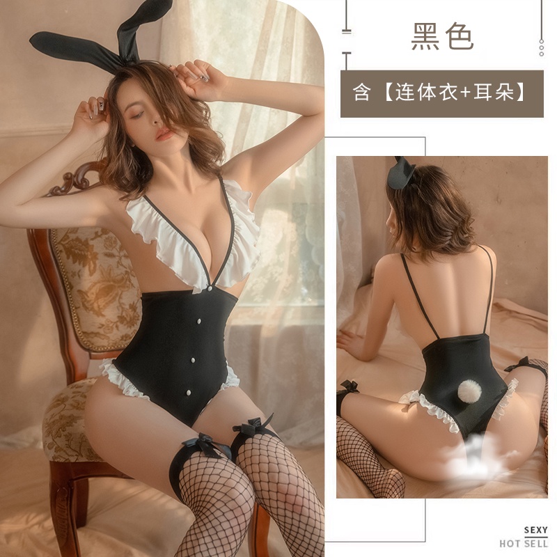 1834 lingerie cosplay kelinci / lingerie custom / baju lingerie open