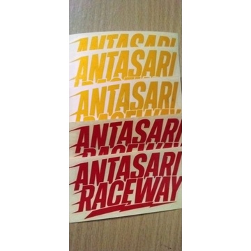 stiker Antasari raceway