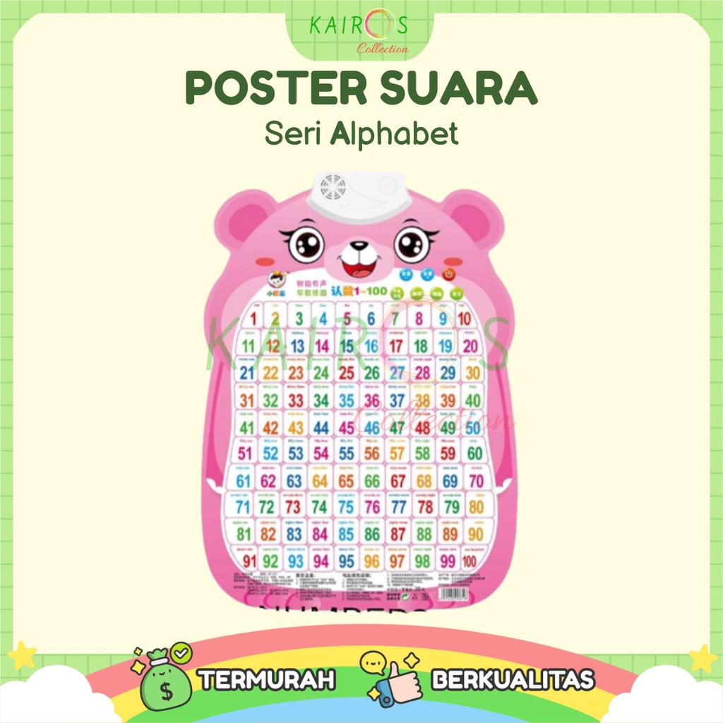 Poster Suara (Bahasa inggris &amp; Bahasa Mandarin)