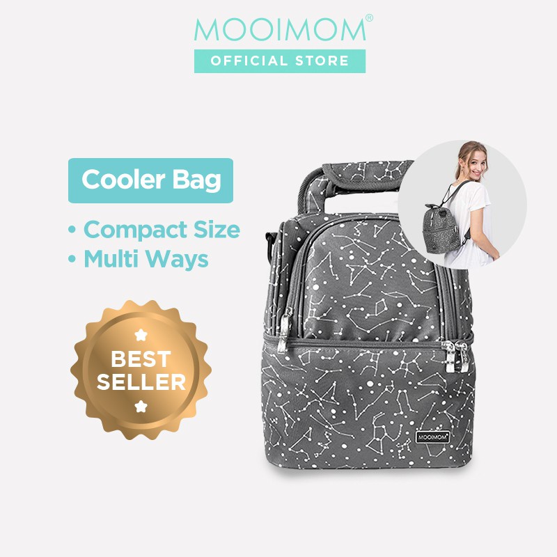 MOOIMOM Cooler Bag / Tas ASI Ransel Jinjing Sling A91819XZ