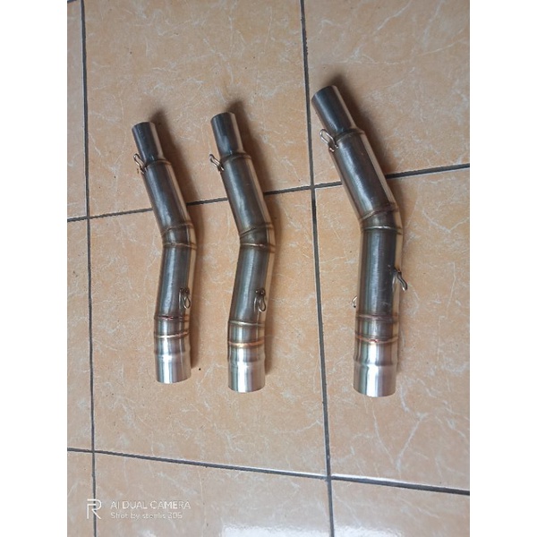 leter s sambungan knalpot Inlet 38 mm Jupiter MX king old new Vega ZR r Astrea grand Shogun smash Su