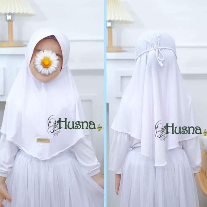 Sale Jilbab Anak Bergo Instant Husna Tali Kepang Jersey Zara Bagus