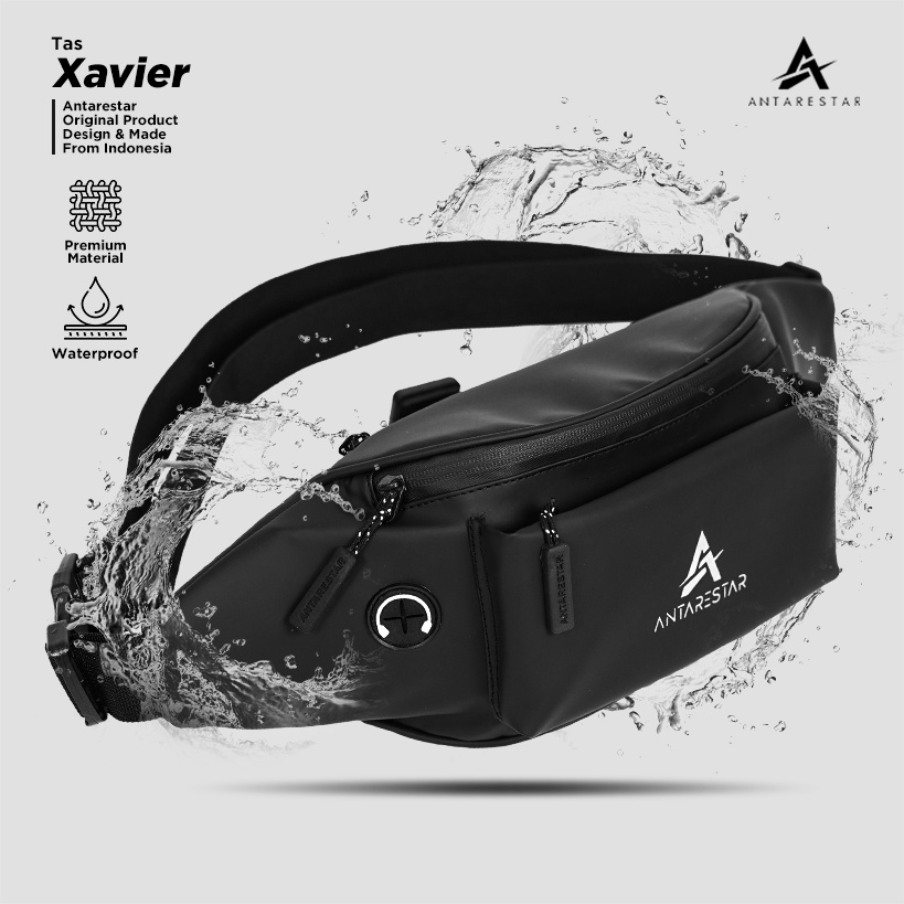 	 TAS WATERPROOF/ANTI AIR XAVIER WAISTBAG CASUAL OUTDOOR ANTARESTAR	