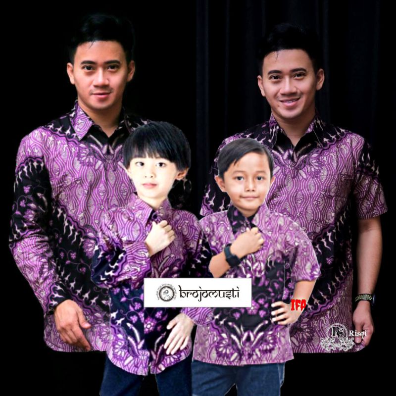 BAJU BATIK COUPLE AYAH ANAK LENGAN PENDEK, BAJU BATIK PRIA PUSER NAVY, BAJU ANAK COWOK COUPLE AYAH, BAJU BATIK KELUARGA, SERAGAM BATIK.