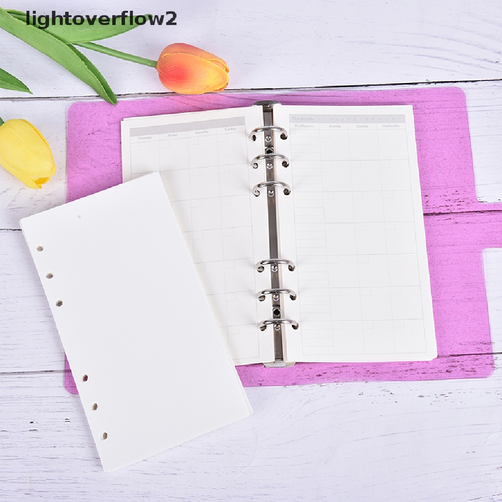 (lightoverflow2) Kertas Isi Ulang Loose Leaf Ukuran A6