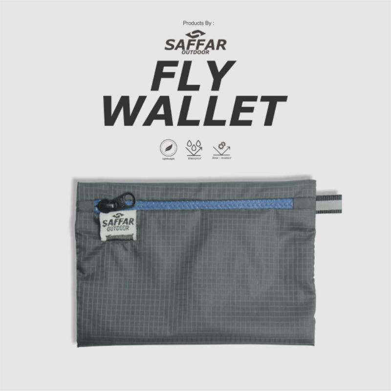 Flywallet Ultralight dompet minimalis fly wallet saffar outdoor