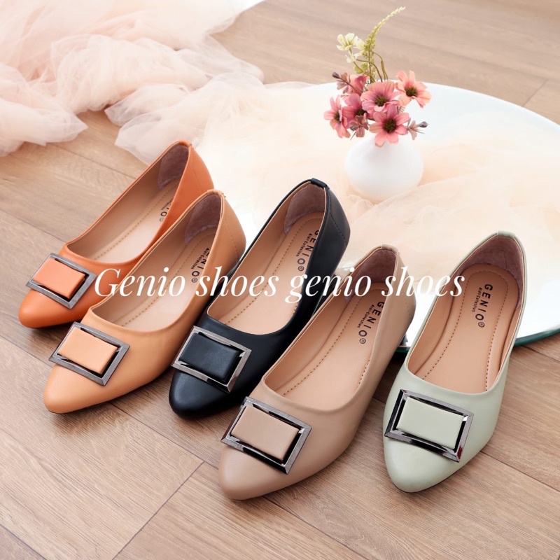 FLAT SHOES SEPATU FLAT WANITA ZA 66 GENIO