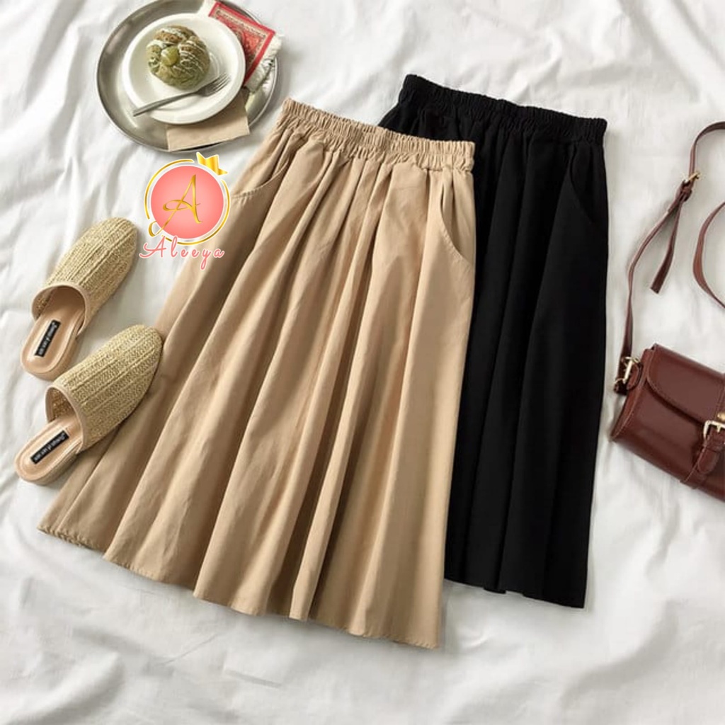 ALEEYA Rok Suede/ Ranum Maxi Skirt Suede (2127)