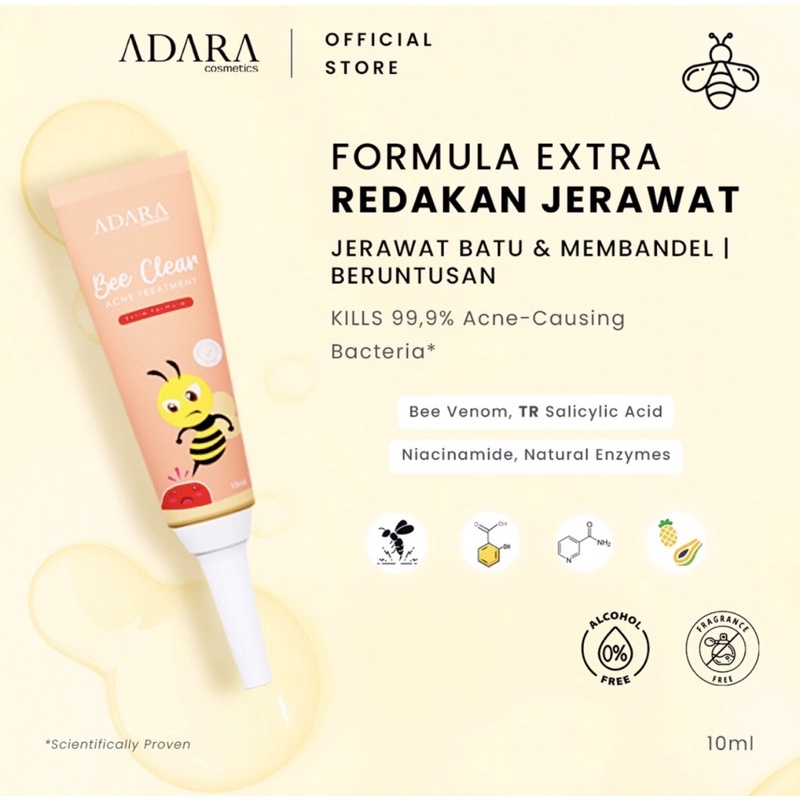 Adara - Bee Clear Acne Gel and Adara Gel Extra Formula