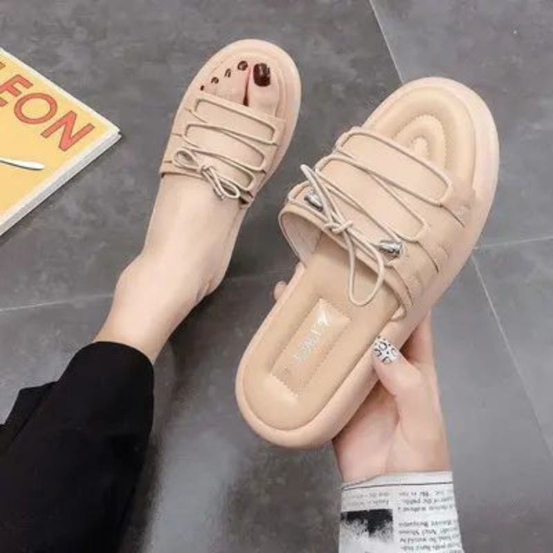 SANDAL SLID SANDAL SLOP WANITA VARIASI TALI AMC 67