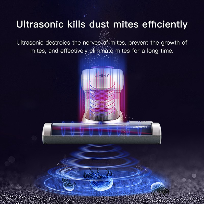 JIMMY BX5 Ultrasonic UV Anti-mite Vacuum Cleaner Dust Mite Debu Tungau