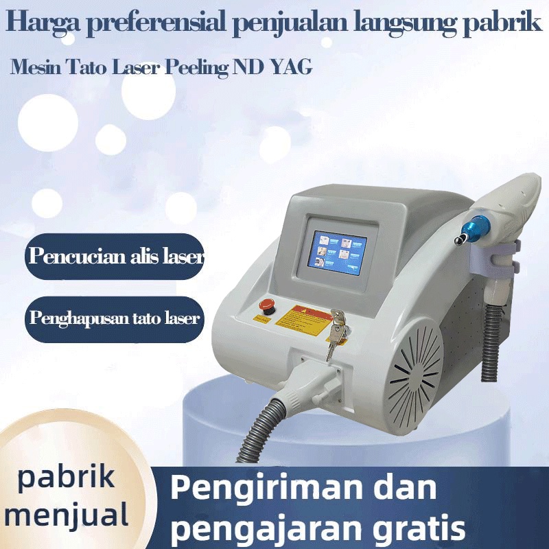 laser ndyag Black Doll picolaser wajah alat klinik kecnatikan