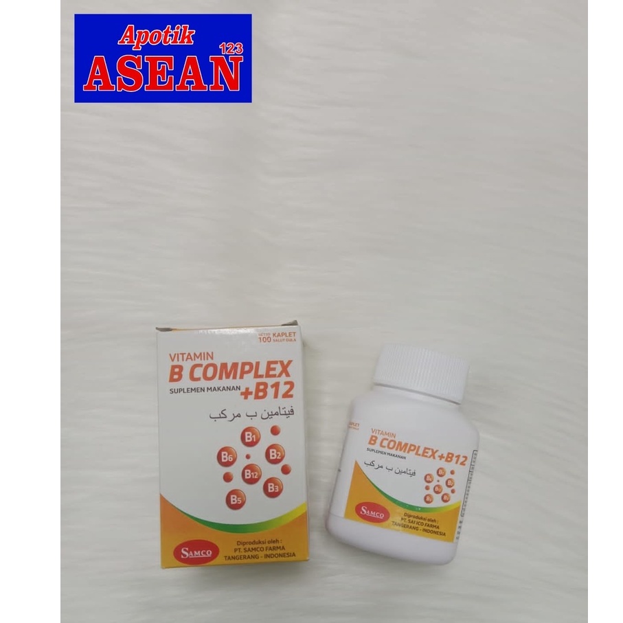 VITAMIN B COMPLEX + B12 SAMCO ISI 100