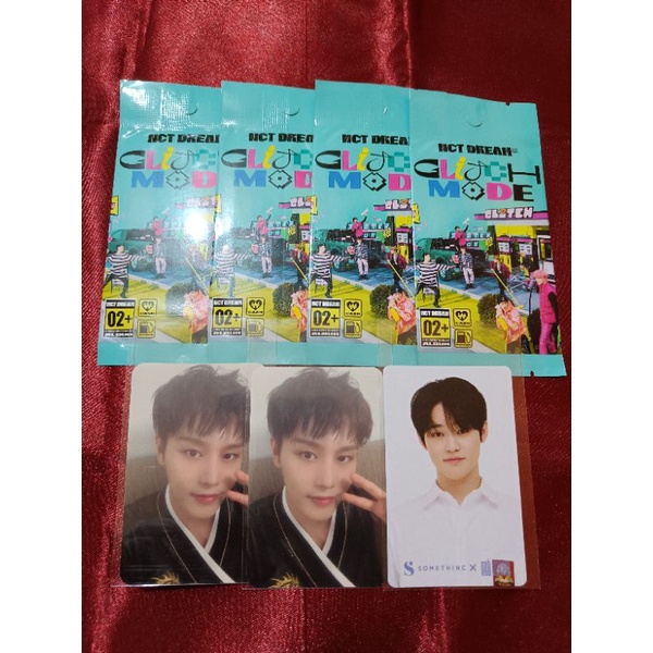 Trading Card Haechan Mark Sealed Glimo Glitch Mode B