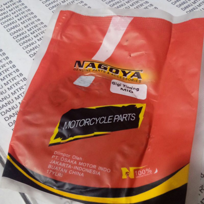 Gigi Sentrik gigi keteng kamprat 34T Mio Sporty Mio smile mio soul karbu