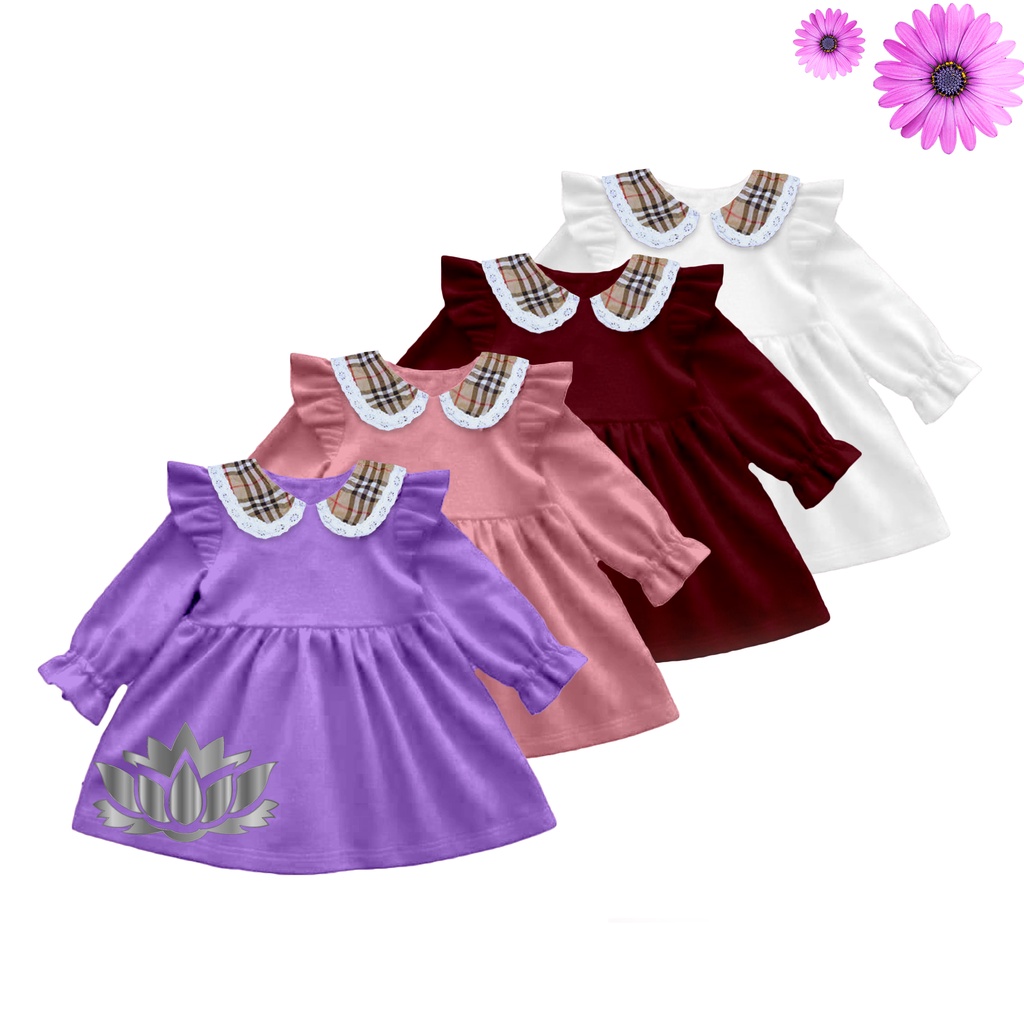 BO - DRESS KHENSI ANAK-ANAK PEREMPUAN / DRESS ANAK-ANAK/ FASHION ANAK / DRESS TERLARIS / OPEN COD