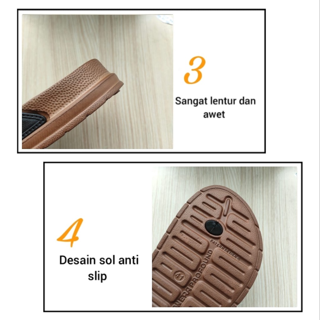 sogo  NEW ERA MB E1253/MB E 71253 Sandal Karet Sintetis Pria