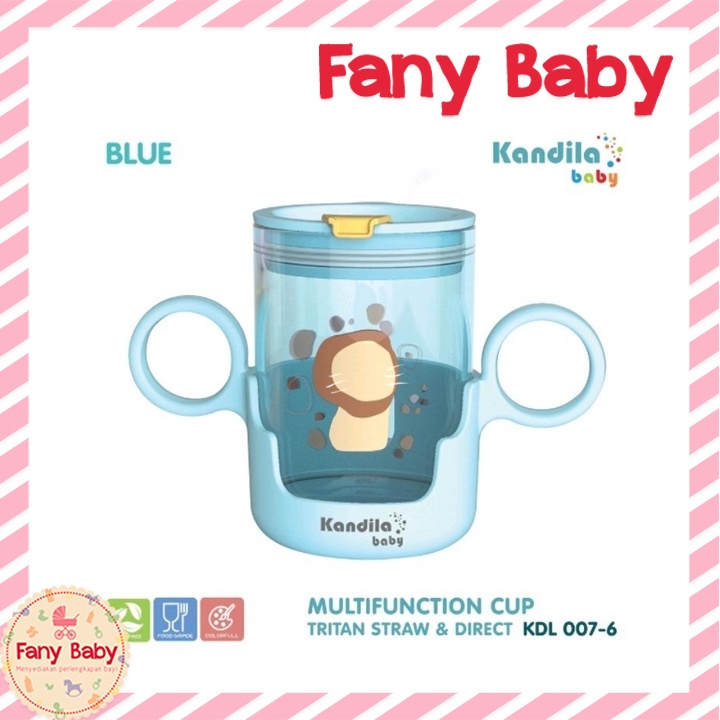 KANDILA BABY MULTIFUNCTION CUP TRITAN STRAW &amp; DIRECT / KDL007-6