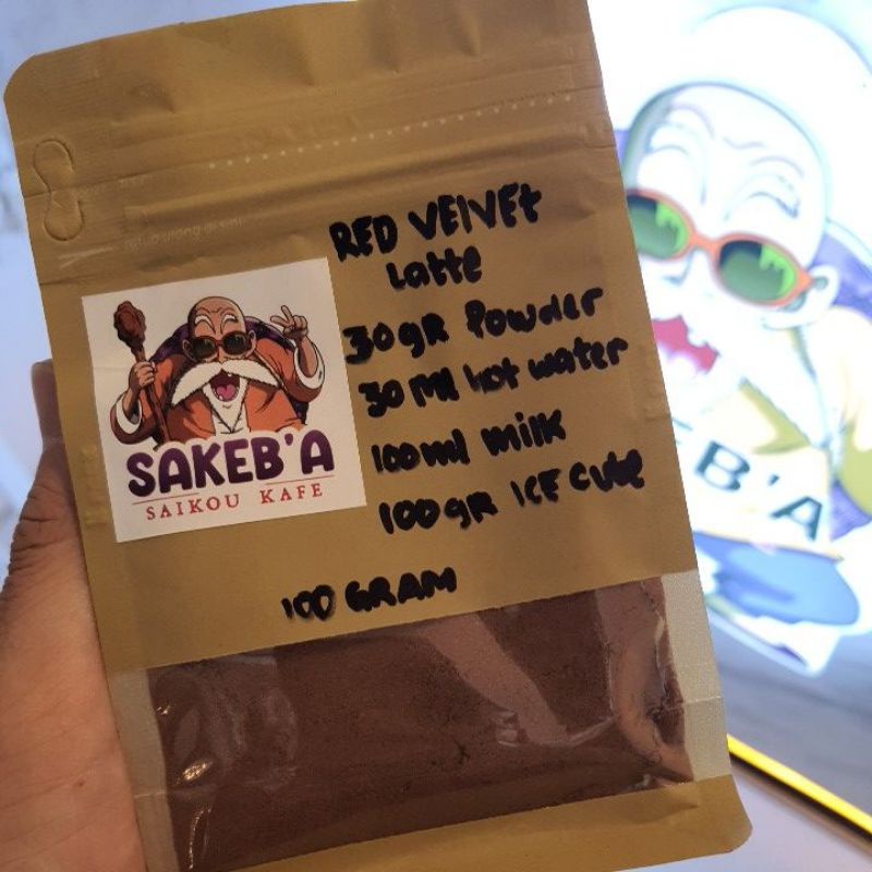 

Powder Redvelvet Lattee