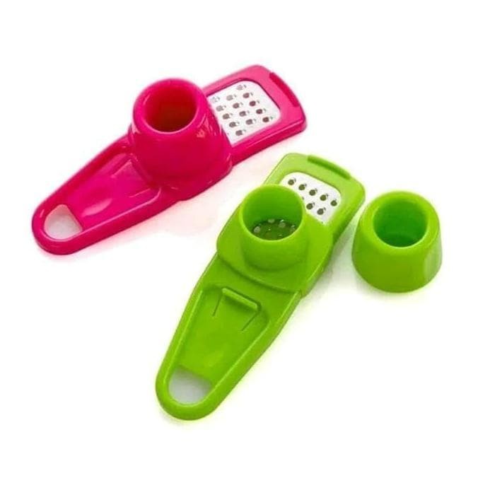 Alat Serutan Mini Serbaguna Alat Pemarut Parutan Bawang Mini Onion Slicer Alat Potong Perajang Penghalus Keju Garlic Press