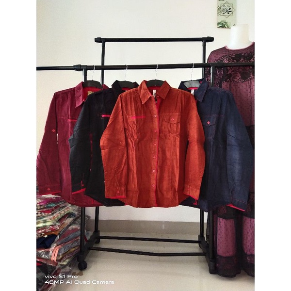 ATASAN KEMEJA WANITA KODORAY LEMBUT by BWI 188