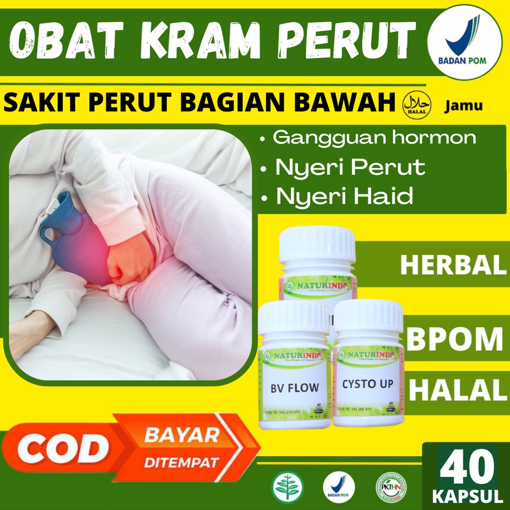 Obat Kram Perut Herbal Gangguan Hormon Sakit Perut Bagian Bawah