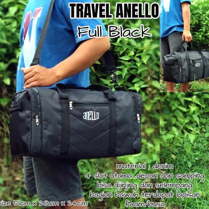 ghobar0310 travel bag pria Anello tas pakaian tas olahraga tas mudik tas besar TERLARIS TERPERCAYA ORIGINAL