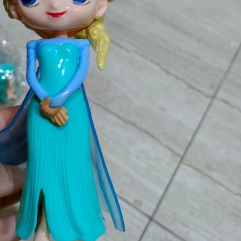 Topper Princess Elsa/Hiasan Kue Frozen/Topper Viral/Topper Ultah Anak