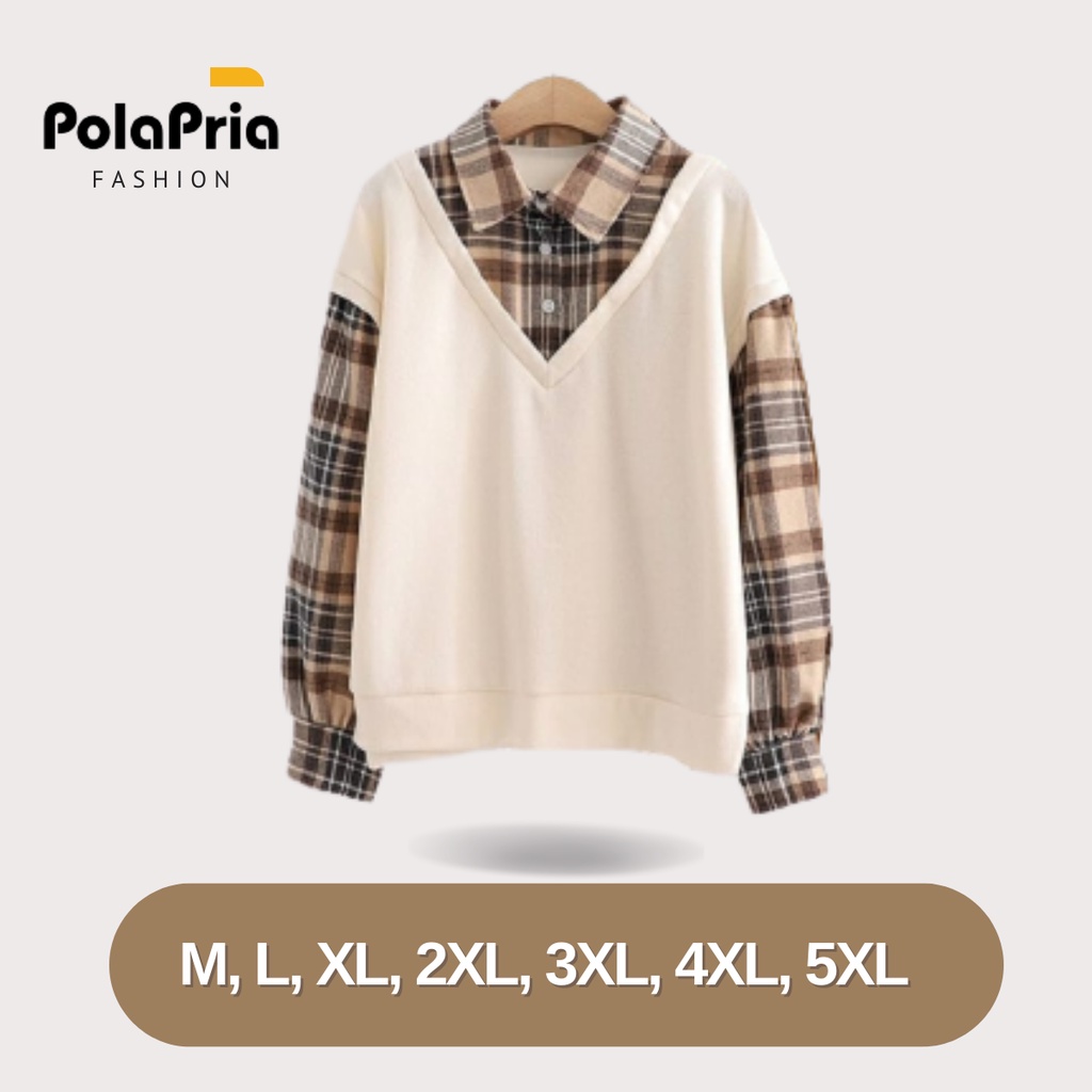 Kemeja Lengan Panjang Pria Rompi