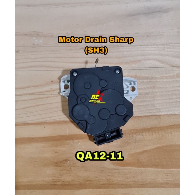 SH3 Motor Drain Sharp QA12-11 Drain Motor Tractor Mesin Cuci Original